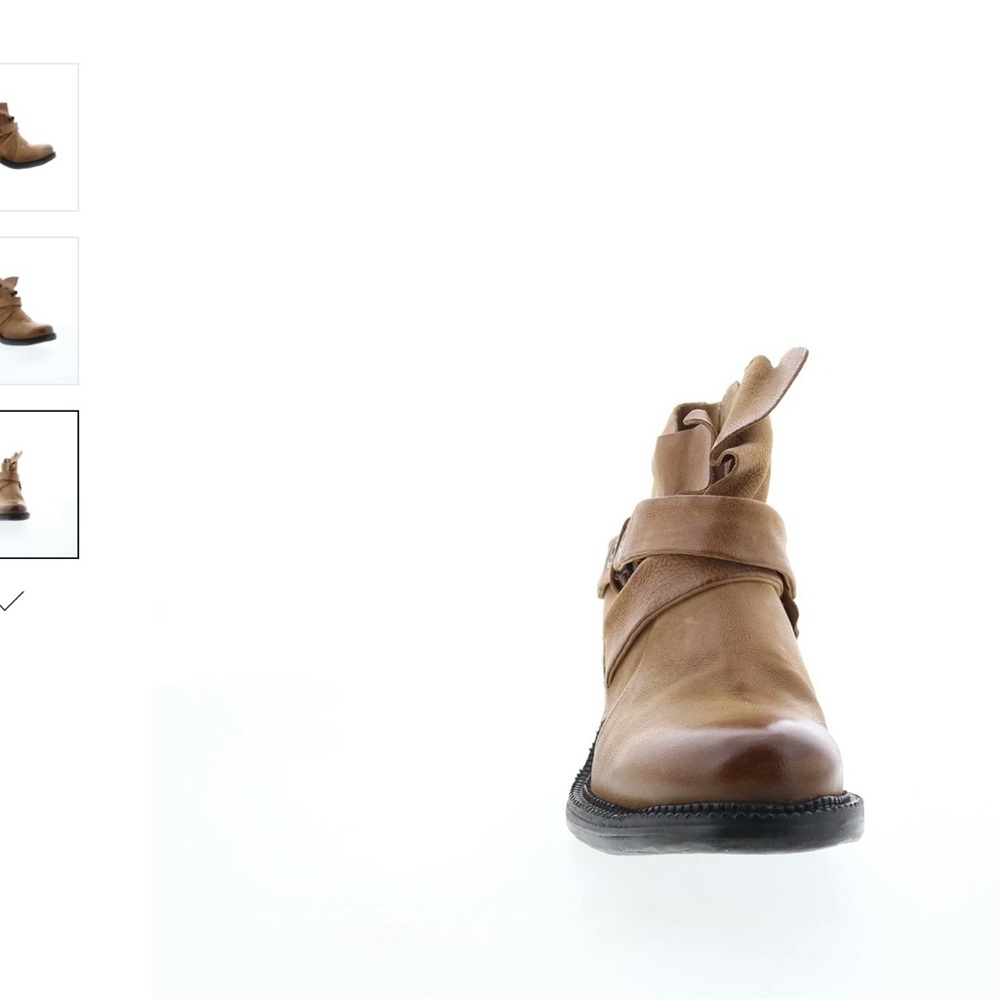 A.S.98 Martina Tan Ankle Booties - Picture 3 of 7